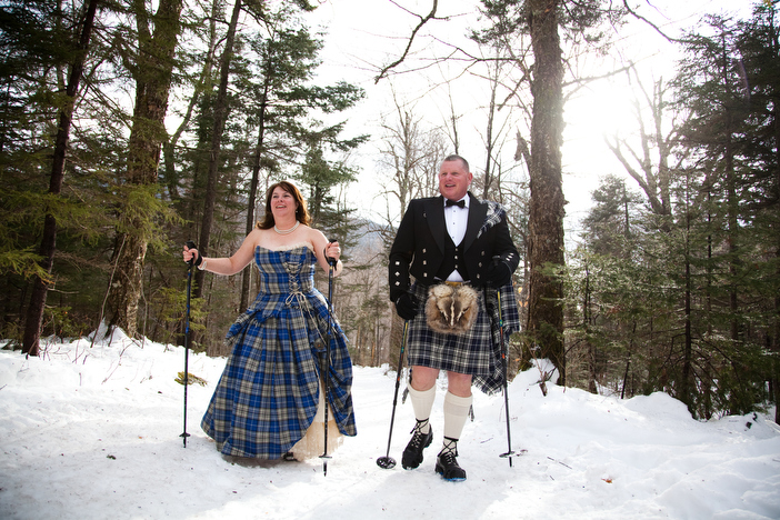 Winter Elopement Locations: Strap on for the adventure!